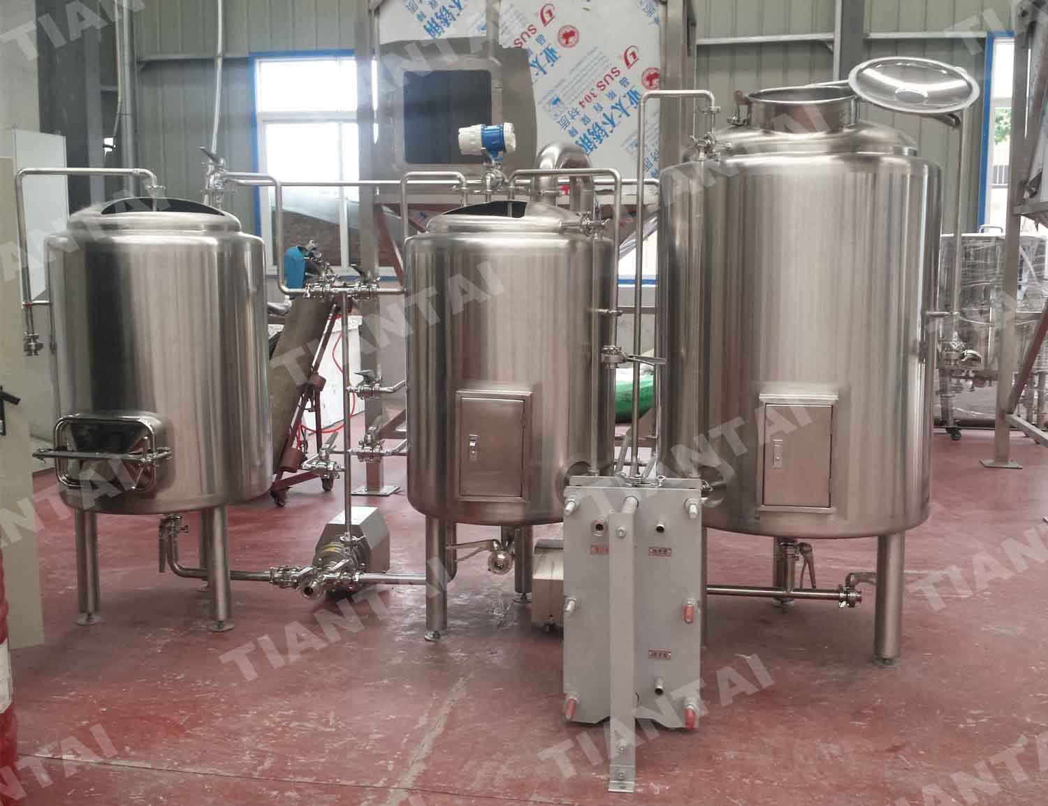 <b>200L beer brewery equipment for Australia customer finished production</b>
